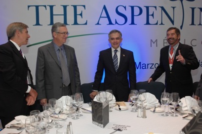 Atestigua Jefe de Gobierno instalación del Aspen Institue Capitulo México en el DF