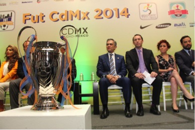 Anuncia Jefe de Gobierno el “Torneo de Futbol Capital CDMX 2014