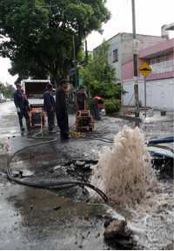 Pide SACMEX reportar al 072 fugas de agua potable y fallas en drenaje