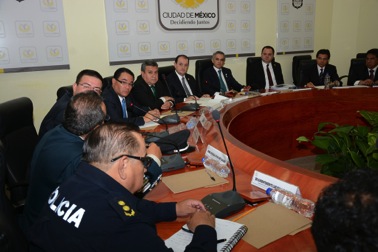 Preside Jefe de Gobierno Reunión del Grupo de Coordinación Distrito Federal, del Gabinete de Seguridad Nacional