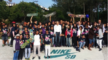 Entrega Jefe de Gobierno a los jóvenes del sur poniente de la Ciudad un Skatepark y un Parque de Educación Vial para niños