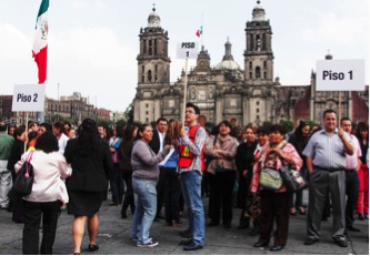 Viernes 19 de septiembre de 2014, Mega Simulacro de Sismo en la Ciudad de México