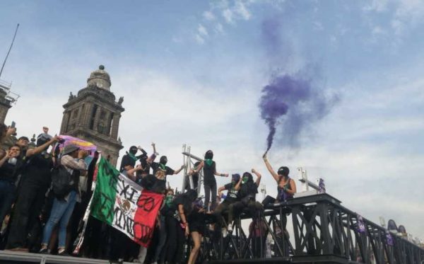 Las mujeres expropian el Zócalo