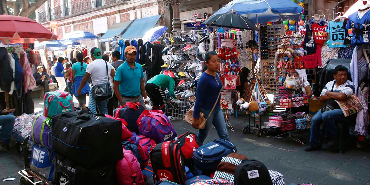 Comercio ambulante; problema y fuente