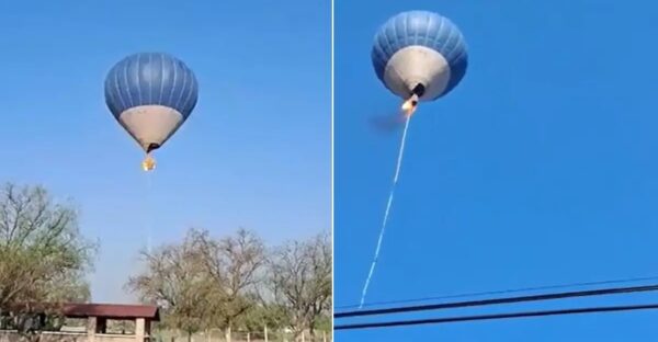 Infierno y tragedia a bordo de globo aerostático que sobrevolaba Teotihuacán