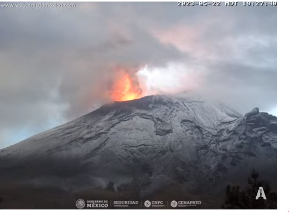 El Popocatépetl pone a prueba a equipos de emergencia en cuatro estados