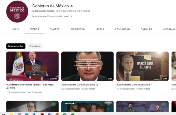 Youtube sí paró a AMLO en seco…