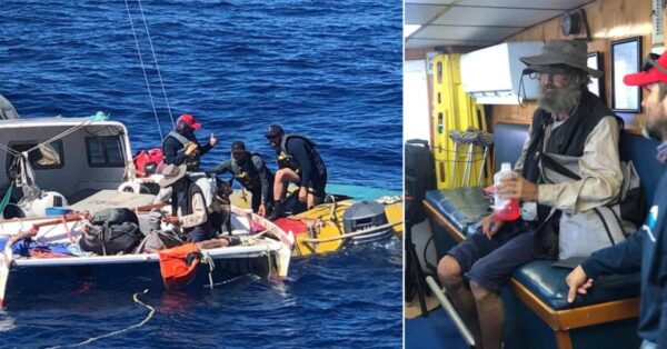 Atunero mexicano rescata a náufrago australiano; sobrevivió con pescado crudo y agua de lluvia