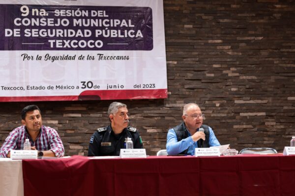 Realizan en Texcoco encuentro de seguridad para reforzar medidas que demanda la ciudadanía