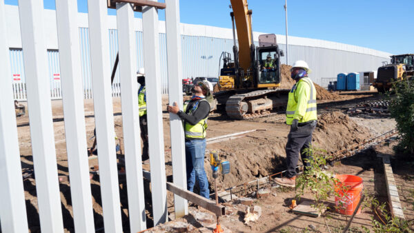 Por obras del muro de Trump desaparece Jardín Binacional en la frontera EU-México