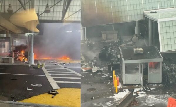 Explota coche-bomba en puente de la frontera entre EU y Canadá deja dos muertos