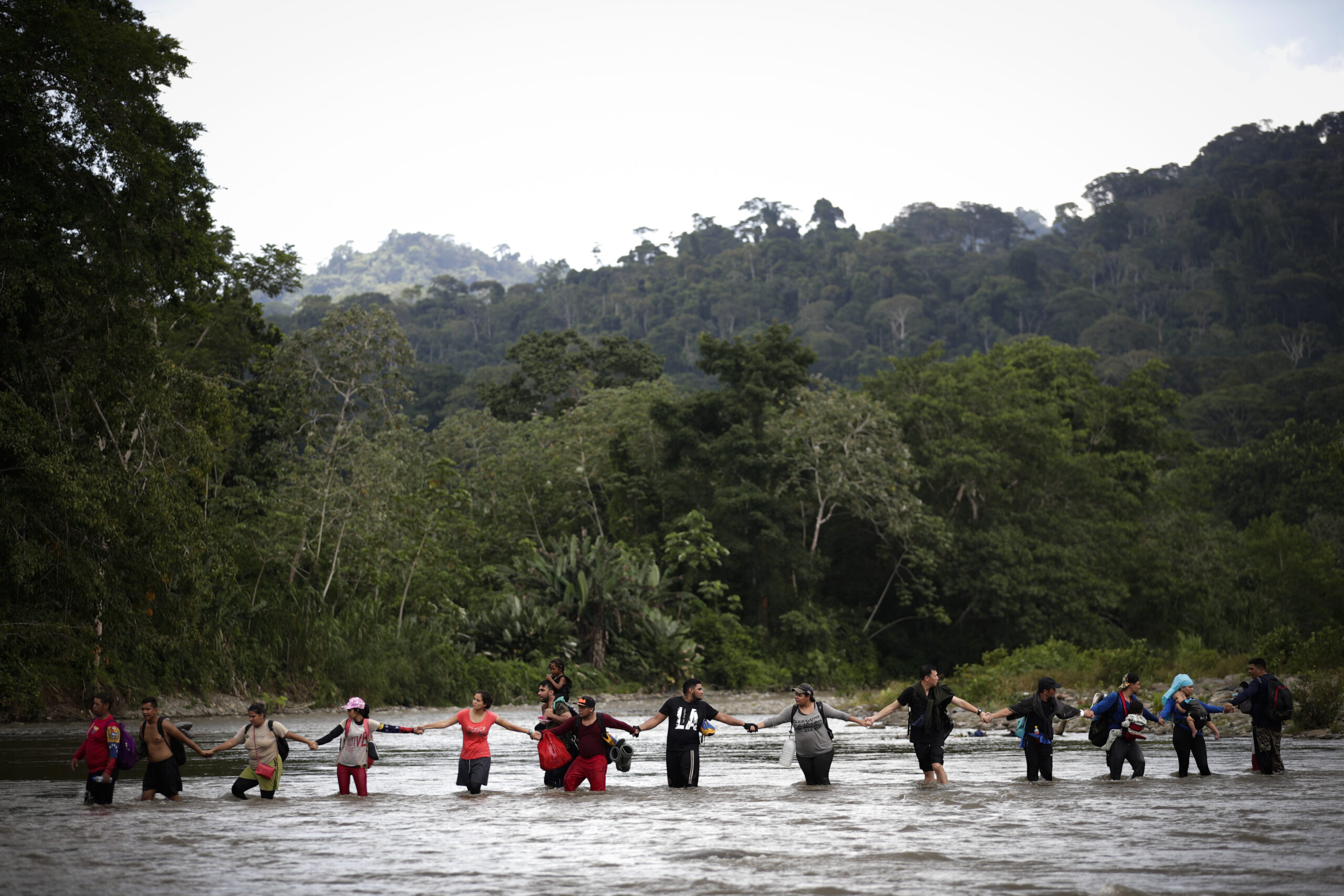 Más de 500.000 migrantes cruzaron la selva del Darién en 2023