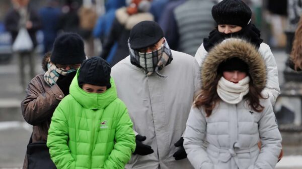 Aire ártico proveniente de EU causará temperaturas de hasta 10 grados bajo cero