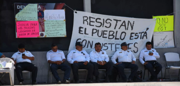 Policías de Campeche reclaman a AMLO por mentir sobre “el pueblo pone y el pueblo quita”