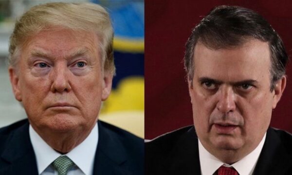 Trump llama estúpido a Ebrard y se burla: “Es una persona con un IQ bajo que intentó negociar”