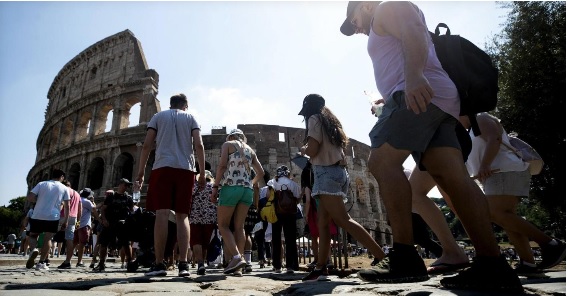 Alerta roja en 13 ciudades de Italia por temperaturas de 40 grados