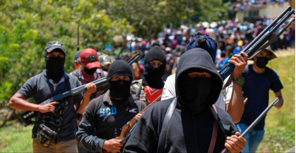 Exzapatistas crean grupo de autodefensa para combatir al narco en Chiapas